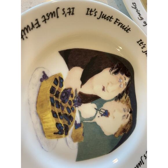 Erika Oller House Of Prill 2000 Small Dessert Plate Lot Of 3 - Picture 2 of 5